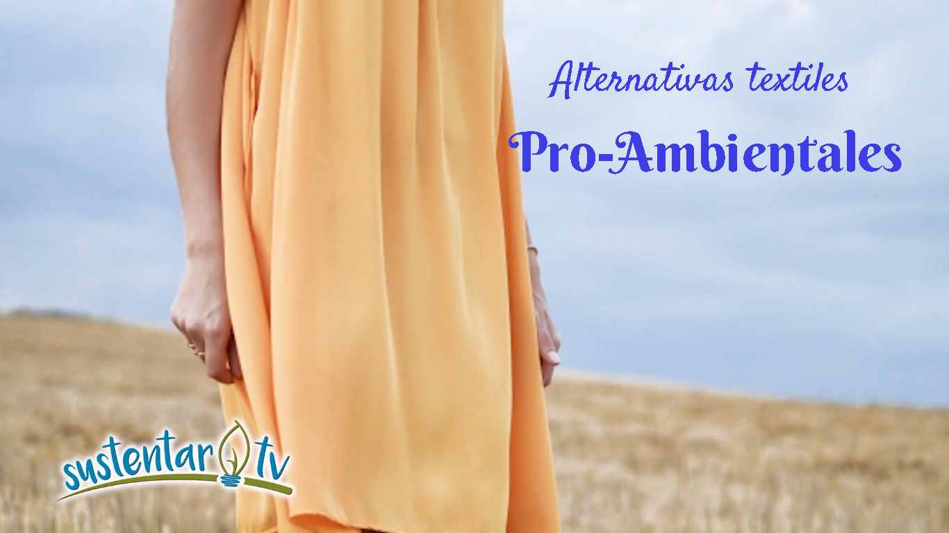 Alternativas textiles pro-ambientales