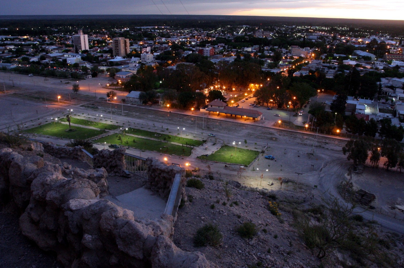 Un parque con energías renovables en Villa Regina